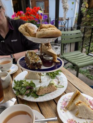  at Lion Rock Tea Rooms in Cheddar