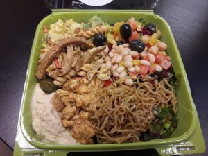 so many vegan options at Mrs. Winstons Green Grocery - Century City in West Los Angeles