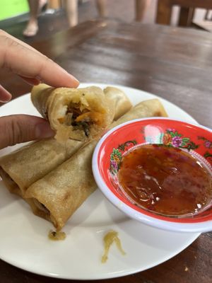 Spring roll   at Pho Street in Cairns