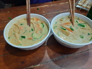 Laksa Noodle soup at Pho Street in Cairns