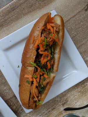 Tofu banh mi at Pho Street in Cairns
