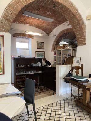 Inside  at La Luna nel Pozzo in Lerici