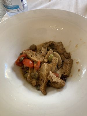 Ligurian Seitan   at La Luna nel Pozzo in Lerici