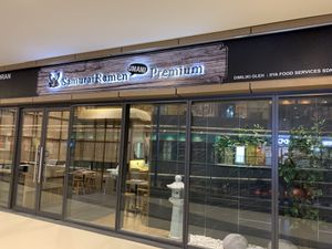 its looks luxury and the staff are so kind... and there are Japanese chef.. at Samurai Ramen - UMAMI Premium in Johor Bahru