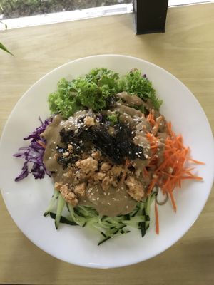 Soba noodle at Create Healthy Lifestyle 創意素食 in Central Singapore