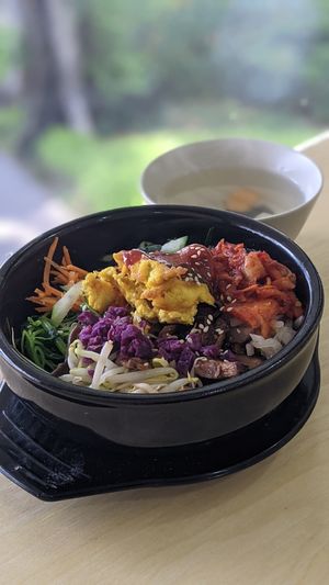 Korean Bibimbap at Create Healthy Lifestyle 創意素食 in Central Singapore