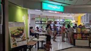 New stall front at Create Healthy Lifestyle 創意素食 in Central Singapore