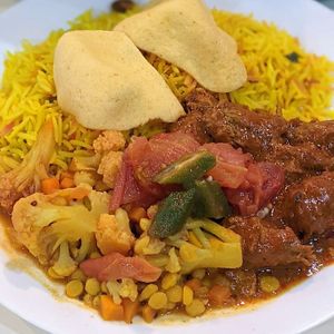 Daily Special Nasi Biryani at Create Healthy Lifestyle 創意素食 in Central Singapore