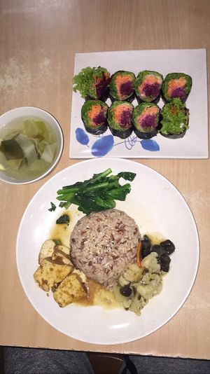 So delicious!!! at Create Healthy Lifestyle 創意素食 in Central Singapore