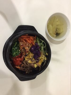 Bibimbap at Create Healthy Lifestyle 創意素食 in Central Singapore