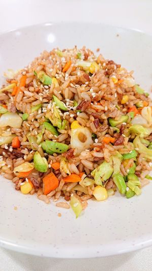 sambal petai fried rice at Create Healthy Lifestyle 創意素食 in Central Singapore