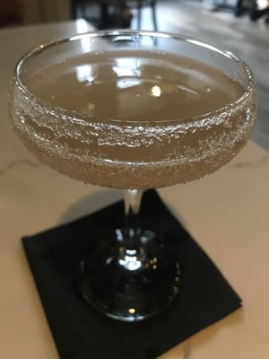 Lemon drop with Lavendar at Rüt in Spokane