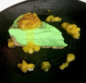 Pandan tropical cheesecake  at Rüt in Spokane