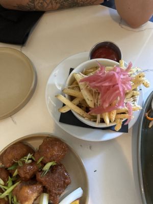 dirty fries  at Rüt in Spokane