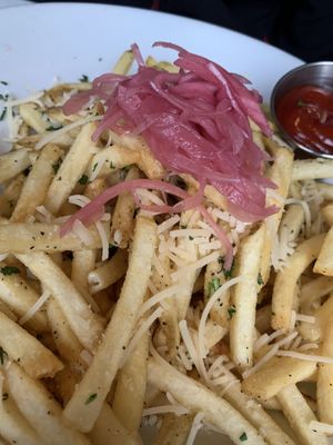 Dirty fries  at Rüt in Spokane