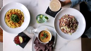 Vegan food at Rüt in Spokane