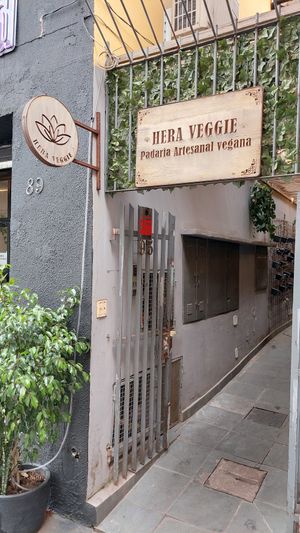 Entrance at Hera Veggie in Sao Paulo