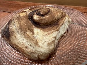 Vegan Cinnamon Roll Bread   at Hera Veggie in Sao Paulo