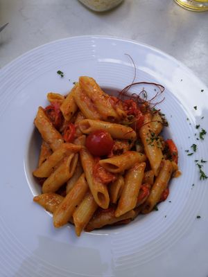 Penne All' Arrabbiata at Perli's Pasta Mia in Quedlinburg