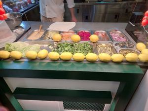 Vegetables at Veganland - Zülpicherstr in Cologne