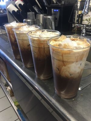 The JOLT. Espresso shaken with hazelnut and your choice of almond milk, soy milk or oat milk.  at The JOLT Coffee Co in Las Vegas