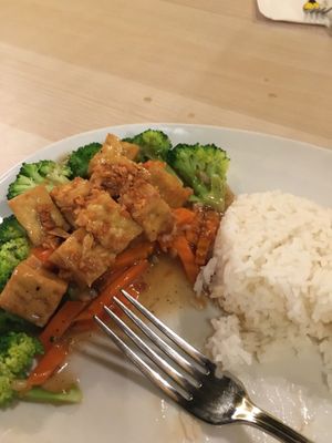 Garlic tofu at Kajohn Thai Cuisine in Halifax