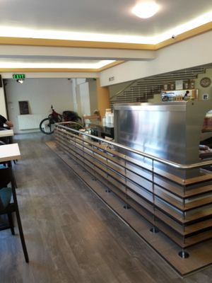 General view inside at Kring - Geo Milev in Sofia