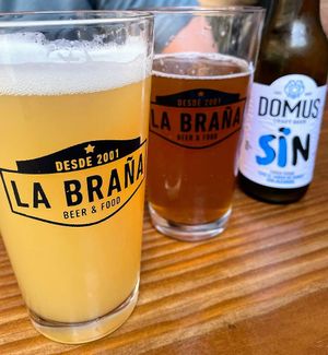 Craft beers🍻 at La Braña in Torrelavega