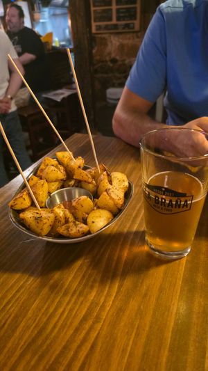 Spicy potatoes at La Braña in Torrelavega
