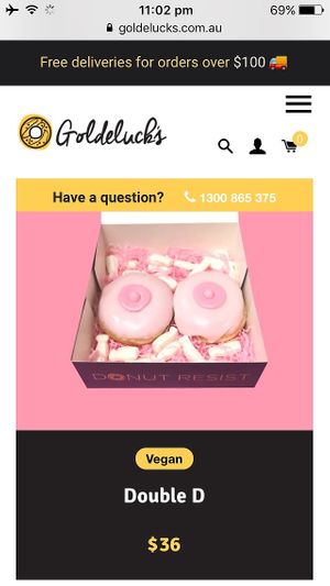 DD at Goldeluck's Bakeshop in Croydon