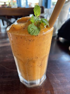 Mixed fruit shake, $2.75  at Elia Greek Kitchen in Siem Reap