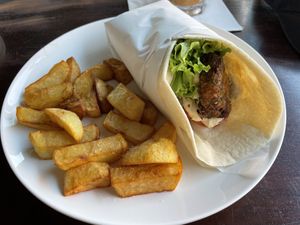 Vegan gyro, $5.50  at Elia Greek Kitchen in Siem Reap