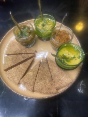 Spreadable assortment  at Broc The Kasbah in Marrakech