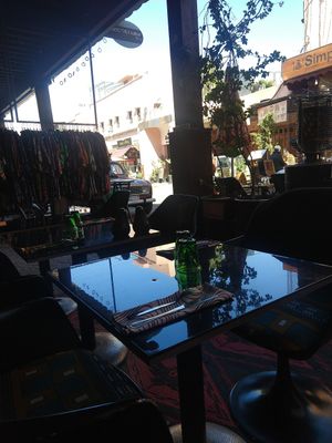 View from table at Broc The Kasbah in Marrakech