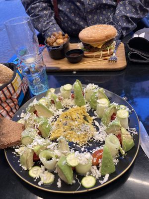 Veggie / vegan heaven   at Broc The Kasbah in Marrakech