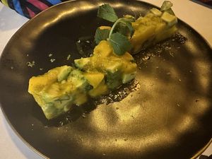 Mango & Avocado Tartar  at Broc The Kasbah in Marrakech