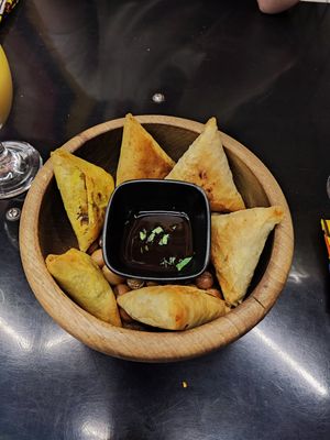 Samosas at Broc The Kasbah in Marrakech