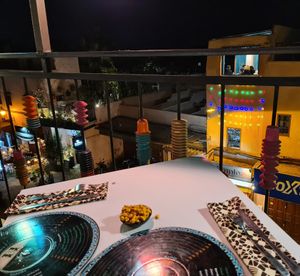 Roof terrace view at Broc The Kasbah in Marrakech