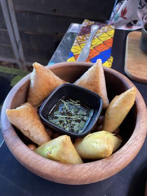 Samosas  at Broc The Kasbah in Marrakech