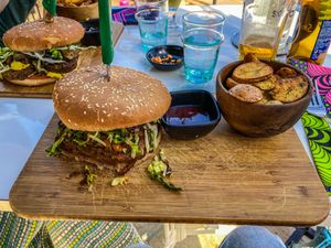 Burger  at Broc The Kasbah in Marrakech
