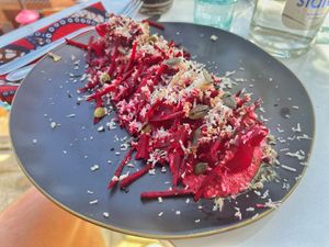 Plato de remolacha   at Broc The Kasbah in Marrakech