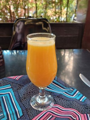 Orange juice (29 MAD) at Broc The Kasbah in Marrakech