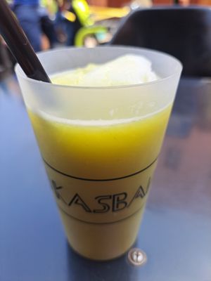 Fresh juice at Broc The Kasbah in Marrakech