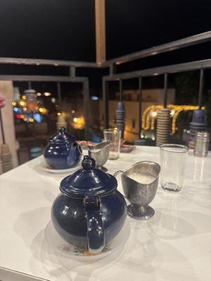 Chai tea  at Broc The Kasbah in Marrakech