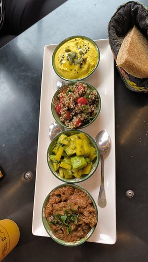 Starters at Broc The Kasbah in Marrakech