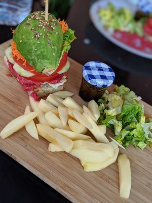 Avocado salad at Broc The Kasbah in Marrakech