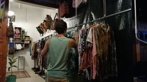 Vintage clothes at Broc The Kasbah in Marrakech