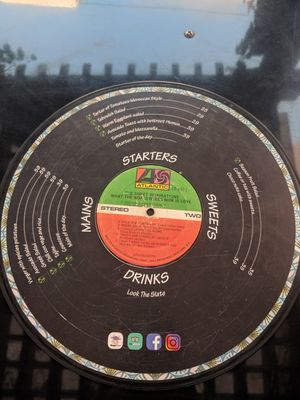 Menu at Broc The Kasbah in Marrakech