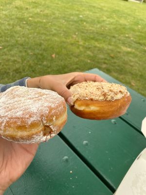 Apple cinnamon and pecan cheesecake  at Machino Donuts - Bloor St in Toronto