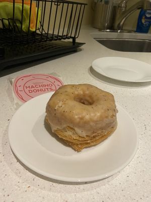 Chai cronut   at Machino Donuts - Bloor St in Toronto